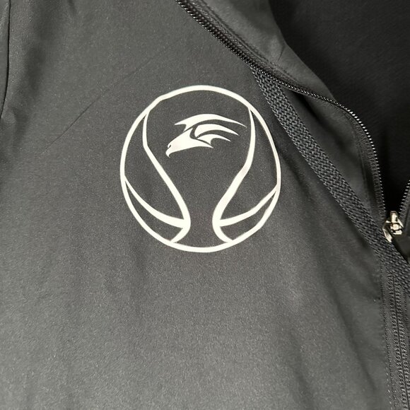 South Walton Seahawks Nike Mens XL Blk Dri Fit Full Zip Jacket Zip Side Pockets - Picture 2 of 14